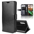 Husa portofel Samsung Galaxy Note10 cu inchidere magnetica - neagra