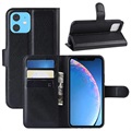 MTP Husa portofel pentru iPhone 11 cu inchidere magnetica - neagra