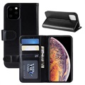 Husa portofel pentru iPhone 11 Pro Max cu inchidere magnetica - neagra