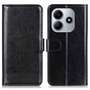 Husă Portofel cu Închidere Magnetică Xiaomi Redmi Note 14 4G - negru