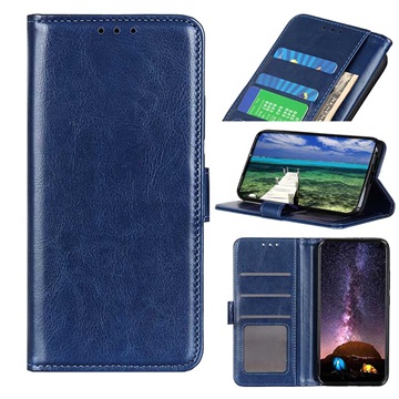 Husă Portofel cu Închidere Magnetică Samsung Galaxy A33 5G - Albastru