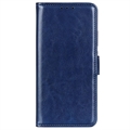 Husă Portofel cu Închidere Magnetică iPhone 15 - Albastru