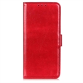 Husă Portofel OnePlus 11 Cu Închidere Magnetică - Roșu