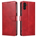 Husă Portofel cu Stand Samsung Galaxy A04s/A13 5G - Roșu