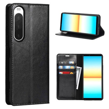 Husă Piele Portofel cu Kickstand Sony Xperia 10 IV