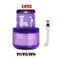 Filtru HEPA lavabil pentru Dyson V15 / V15s / V15 Detect - Violet