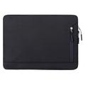 Husă pentru laptop Oxford elegantă rezistentă la apă cu buzunar lateral - 15.6"