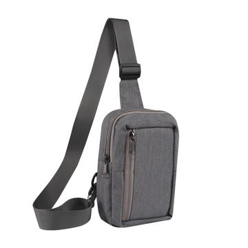 Geantă de telefon din nylon rezistentă la apă pentru piept și umăr - se potrivește telefoanelor de 6.5"- 7.2"