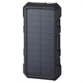 Baterie solară rezistentă la apă/Încărcător fără fir - 20000mAh