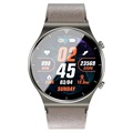 Ceas Bluetooth Smartwatch Sport Impermeabil cu Monitor Cardiac GT08 (Ambalaj Deschis - Satisfăcător) - Gri