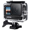 Husă Impermeabilă GoPro Hero 9 Black - FLW362 (Ambalaj Deschis - Vrac) - Transparent