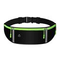 Centură de alergare impermeabilă pentru telefoane mobile de până la 7" - cu reflector - negru