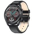 Ceas Smartwatch Impermeabil cu Monitor Ritm Cardiac L16 - Piele