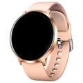 Ceas Smartwatch Impermeabil Cu Monitor Ritm Cardiac K12 - Auriu Roze