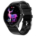 Ceas Smartwatch Sport Impermeabil cu Monitor Cardiac MX21 (Ambalaj Deschis - Excelent) - Negru