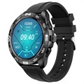 Ceas Smartwatch Sport Rezistent la Apă i32 cu Curea Silicon - Negru