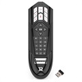 Telecomandă Universală TV / Mouse Wechip R1 - IR / 2.4G - Negru