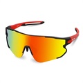 Ochelari De Soare Polarizați Unisex Sport West Biking - Roșu