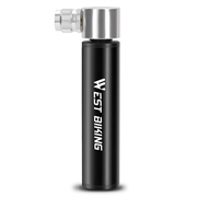 Pompă mini pentru biciclete West Biking YP0711076 - Negru