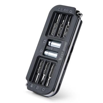 West Biking YP0719446 10-in-1 Instrument portabil pentru repararea bicicletelor