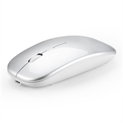 Mouse wireless - 2.4Ghz - Funcție cu 3 viteze Max 1600 DPI - Argintiu