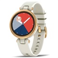 Ceas Smartwatch Damă Rezistent la Apă cu Monitor Ritm Cardiac QR01 - Alb
