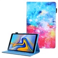 Husă Folio Samsung Galaxy Tab A7 Lite - Wonder Series - Galaxie