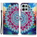 Husă Portofel Motorola Moto G75 - Wonder - Mandala