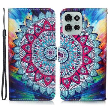 Husă Portofel Motorola Moto G75 - Wonder - Mandala
