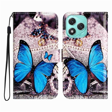 Husă Portofel Honor 400 Lite - Wonder - Fluture Albastru
