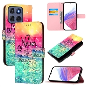 Husă Portofel Motorola Edge 60/60 Fusion - Wonder - Niciodată să nu încetezi să visezi