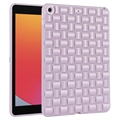 Husă TPU cu Textura Țesută - iPad 10.2 2019/2020/2021 - Violet