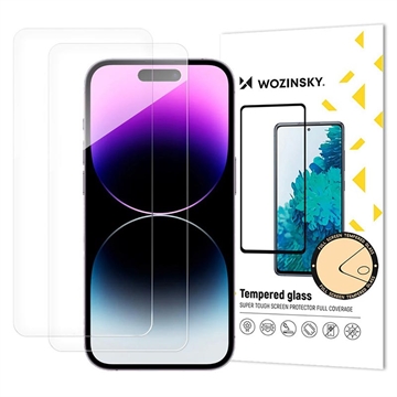 Geam Protecție Ecran iPhone 17 Pro - Wozinsky Super Tough - 2 Buc.