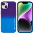  Husă TPU iPhone 14 - X-Level Rainbow - Albastru / Violet