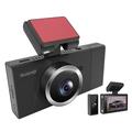 X12 Magnetic Mount Car Dash Camera 1080P+720P+720P+720P 3-Shots Car Recorder