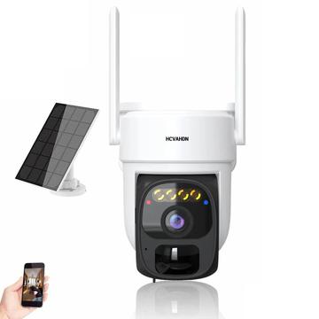 X3 Cameră de securitate 2K WiFi PTZ cu alimentare solară și discuție bidirecțională