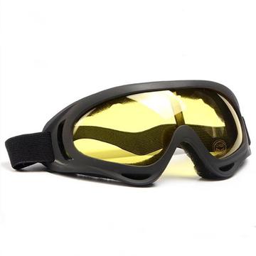 X400 Ochelari tactici pentru motociclete/schi cu lentile întărite - Galben