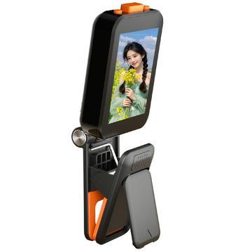 Ecran de monitorizare mini selfie X40G cu clip și telecomandă Bluetooth