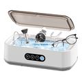 X81 Aparat de curățat cu ultrasunete pentru ochelari și bijuterii - 650ml - Alb