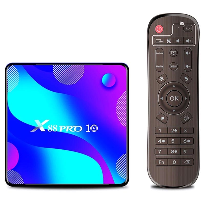 Charlotte Bronte Grand Suppose Smart TV Box Android 11 Cu Telecomandă X88 Pro 10