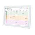 XC1010 Calendar digital inteligent de 10.1" - Ramă foto cu ecran tactil, 1GB RAM + 32GB spațiu de stocare - Alb