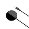 XO CX011 Magnetic Wireless Charger 15W - Compatibil MagSafe - Negru