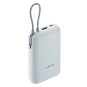 Xiaomi 10000mAh Power Bank cu cablu USB-C integrat 22.5W - Albastru glacial