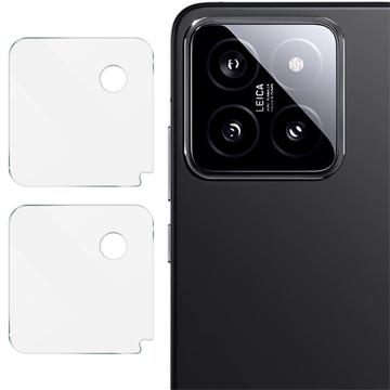 Geam Protecție Obiectiv Cameră Xiaomi 14 - Imak HD - 2 Buc.