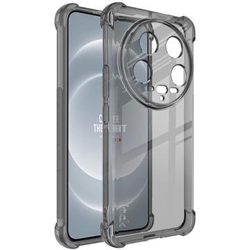 Husă TPU Xiaomi 14 Ultra - Imak Drop-Proof - Transparent Negru