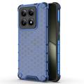 Husă Hibrid Xiaomi 14T - Honeycomb Armored - Albastru