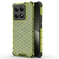 Husă Hibrid Xiaomi 14T - Honeycomb Armored - Verde