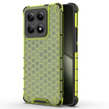 Husă Hibrid Xiaomi 14T - Honeycomb Armored - Verde
