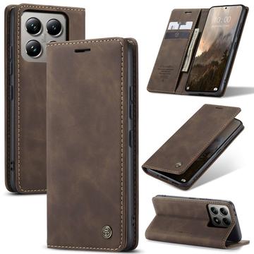 Husă Portofel Xiaomi 14T Pro - Caseme 013 - Cafeniu
