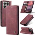 Husă Portofel Xiaomi 14T Pro - Caseme 013 - Roșu Vin